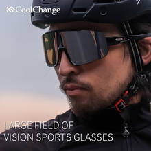 CoolChange-gafas de sol deportivas polarizadas para hombre y mujer, lentes de protección para bicicleta de montaña y carretera, montura para Miopía 2024 - compra barato