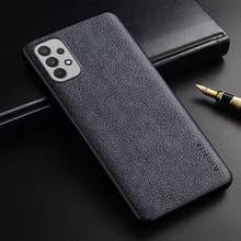 Funda de piel sintética para Samsung Galaxy A32 5G 4G, carcasa fina de piel sintética de primera calidad, estilo de negocios 2024 - compra barato