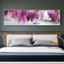 Oil Modern Wisteria Wall Art Flowers Canvas Painting Posters Prints Art Pictures for Canvas Gallery Living Room Home Decorative 2024 - buy cheap