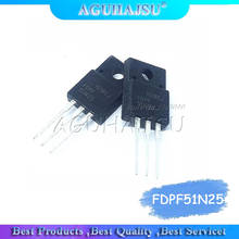 Transistor de efecto de campo MOS, 5 unids/lote FDPF51N25 51N25 TO-220F, 51A250V 2024 - compra barato