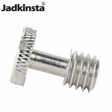 Jadkinsta-Adaptador de tornillo ranurado de cabeza plana para cámara DSLR, adaptador de rosca de tornillo de montaje de tornillo de 3/8 pulgadas, 10 Uds. 2024 - compra barato