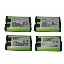 Batería de teléfono inalámbrico de alta calidad, 4 Uds., 3,6 V, 800mAh, para Panasonic HHR-P107, HHRP107, HHRP107A/1B 2024 - compra barato