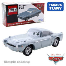 Takara Tomy-coches Pixar de Disney, Tomica, C-22, Finn, mcmismile, Hot Pop, juguetes para niños, vehículo a Motor, modelo de Metal fundido a presión 2024 - compra barato