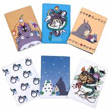Funda de viaje con dibujos animados de Totoro para pasaporte, funda para tarjeta de identificación, Protector de pasaporte, organizador de viaje de súper calidad, 1 unidad 2024 - compra barato