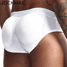 JOCKMAIL Sexy Men's Padded Butt Enhancing underwear Men’s fitted butt lifter brief Removable contour pads butt enhancement gay 2024 - buy cheap