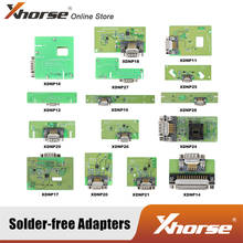 Xhorse-adaptadores y Cables sin soldadura, juego completo XDNPP0CH, 16 unidades, funciona con MINI PROG y KEY TOOL PLUS 2024 - compra barato