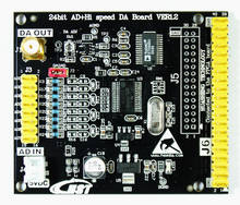 High precision 24 bit AD Da 8-channel input ADS1256 ad9708 expansion module FPGA control 2024 - buy cheap