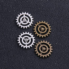 10pcs/lot 18mm Antique Bronze Color  Wholesale Charm Antique Alloy Thick Gear Charm Gear Jewelry Pendant 2024 - buy cheap