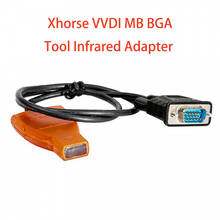 Xhorse VVDI MB BGA TOOL Infrared Adapter For BENZ Car Remote Key Infrared Connector Cable MB BGA KEY TOOL For Benz 2024 - buy cheap