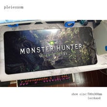 monster hunter mouse pad gamer 800x300x3mm 3d notbook mouse mat gaming mousepad large Xxl pad mouse PC desk padmouse mats 2024 - buy cheap