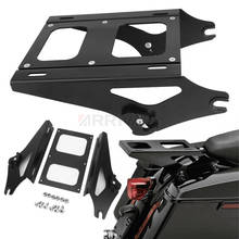 Motorcycle Black Pack Mounting Rack For Harley Touring Road Street Glide Road King 2014-2020 2024 - buy cheap