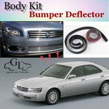 Bumper Lip Deflector Lips For Nissan Laurel C35 Front Spoiler Skirt For TopGear Friends to Car Tuning View / Body Kit / Strip 2024 - buy cheap
