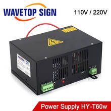 Wavetopsign HY-T60 co2 fonte de alimentação do laser para co2 gravação a laser máquina corte com garantia longa 2024 - compre barato