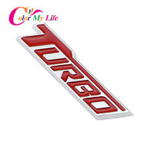 Color My Life 3D Metal Turbo Superchargeing Chrome Refitting Emblem Badge for Chevrolet Cruze Sedan Hatchback 2009-2020 Stickers 2024 - buy cheap