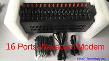 Xjx-módem con 16 puertos Wavecom Q24plus, módem gsm, USB, sms, IMEI, cambio de función STK, Multi sim, nueva promoción 2024 - compra barato
