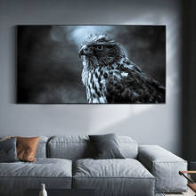 Animal oil painting Eagle close up hard olecranon art canvas painting office living room corridor home decoration mural 2024 - buy cheap