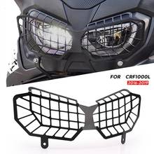 Protetor de malha para farol de motocicleta, protetor para faróis de moto honda crf1000l africa twin adventure sports 2014-2019 2024 - compre barato