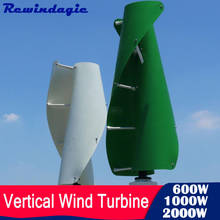 Turbina geradora de energia eólica com controle mppt, potência de 1000w, 2000w, 400w e 600w, inversor 12v, 24v, 48v, 96v, verde, branco, laranja e preto 2024 - compre barato