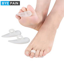 1 пара Подушечка для пальцев ног BYEPAIN Hammer-гелевые подушечки для пальцев ног Hammer-одна петля-облегчение боли в носке-отлично подходит для диабетиков 2024 - купить недорого