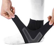 Suporte de tornozelo elástico de alta proteção equipamentos esportivos segurança correndo basquete tornozelo cinta suporte unisex 2024 - compre barato