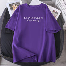 Stranger Things Cartoon T-shirt Female O-neck Casual 2021 Tees Summer High Quality Lady Clothing Hip Hop Short Sleeve Camisetas 2024 - buy cheap