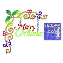 Christmas Pendant Craft Metal Cutting Frame Templates Scrapbooking Embossing Paper Cards Photo Album Craft Stencils Dies 2024 - buy cheap