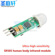 HC-SR505 мини-модуль обнаружения для Arduino, датчик человеческого тела, режим обнаружения 2024 - купить недорого