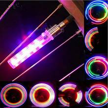 2PCS Bicycle Light 5 LED 8 modes Tire Tyre Valve Caps Wheel spokes LED Light bike accessories bicycle lanterna For Cycling 2024 - buy cheap