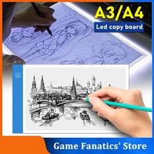 A4/A5 LED Drawing Boards Tracing Board Copy Pads LED Drawing Tablet Plate Art Writing Table Stepless Dimming Artcraft  Light Box 2024 - buy cheap