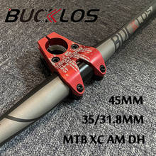 BUCKLOS 31.8/35mm Bicycle Stem Ultralight MTB Stem 28.6mm Aluminium Alloy  Bike Handlebar Stem MTB AM XC DH Cycling Parts 2024 - buy cheap