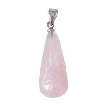 Wholesale White Natural Crystal Pendant Water Drop Pendants for Women Girl Sweater Chain Necklace Crystal Fashion Jewelry 2024 - buy cheap
