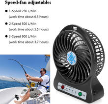 Mini Portable Rechargeable Fan Air Cooler Mini Desk Usb 18650 Battery Fan Usb Cooling Rechargeable Fan For Outdoor Office#p40 2024 - buy cheap