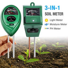 3in1 Soil PH Meter Sunlight Tester Garden Flowers Soil Moisture Sensor Meter Plants Acidity Humidity PH Monitor Detector Tool 30 2024 - buy cheap
