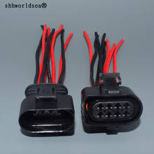 Shhworldsea soquetes conectores elétricos para vw, 8 pinos 3.5mm 3a0 973 834 973 3a0 734 3a0973834 3a0973734 2024 - compre barato