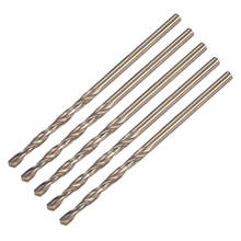 Uxcell-brocas de giro de vástago reducido, 2mm, acero de alta velocidad 4341, vástago de 2mm, aleación de aluminio de acero inoxidable, etc., 5 uds. 2024 - compra barato