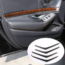 Tiras decorativas de madera de roble ABS para Interior de puerta, embellecedor, para Mercedes benz W222 S Class S320 2013-2018 2024 - compra barato