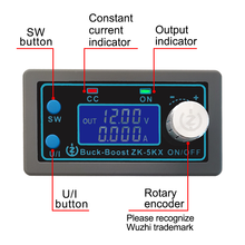 5KX DC Buck Boost convertidor CC CV 36V 5A 5V 6V 12V 24V 80W módulo de potencia fuente de alimentación de laboratorio regulada ajustable 2024 - compra barato