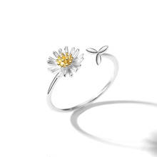 Anéis românticos com margaridas para mulheres e homens, joias ajustáveis, tamanho de natal, 2021, venda imperdível 2024 - compre barato
