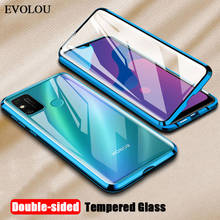 Magnetic Adsorption Case For Huawei Honor 9A Double Sided Tempered Glass Phone Cover for Huawei Honor 9A MOA-LX9N X10 Flip Cases 2024 - buy cheap