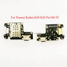 Conector de entrada para cartão sim, conector flexível para xiaomi redmi k20 k20 pro/mi 9t 2024 - compre barato