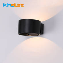 Lámparas de pared LED de anillo redondo moderno, accesorio de iluminación de aluminio de 5W para dormitorio, mesita de noche, pasillo, sala de estar, decoración del hogar 2024 - compra barato