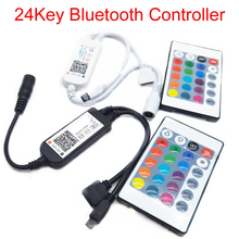RGB RGBW Bluetooth-compatible LED Controller USB / 24 Keys / 40 Keys IR Remote Control For RGB / RGBW / RGBWW LED Strip Light 2024 - buy cheap