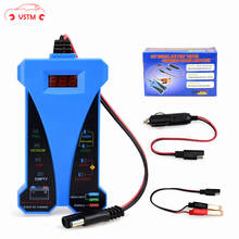 Smart Digital Battery Tester LED Display 12V Voltmeter Alternator Analyzer for Car Motorcycle Boat Electrical Tool 2024 - buy cheap