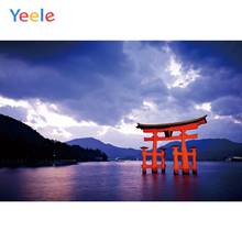 Yeele Landscape Portrait Night Red Torii River Ins Photography Backdrops Personalized Photographic Backgrounds For Photo Studio 2024 - buy cheap