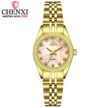 CHENXI Fashion Women Watch Top Luxury Brand Golden Quartz Ladies Elegant Woman Watches Waterproof Small Female Wrist Watch 2024 - buy cheap