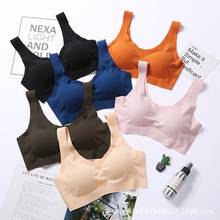 Sujetador sensual para mujer, ropa interior sin costuras, Push Up, sin aros, Bralette, Japón, seda de hielo, copa de talla grande, lencería 100C 2024 - compra barato