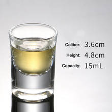 Heavy Base Shots Glass Chineses Style Drinking Tool Bar and Party Glass Tumblers NIN668 2024 - buy cheap