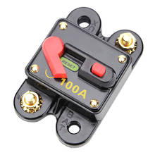 100 Amp Waterproof Reset Circuit Breaker Kill Switch for Automobile Electrical System Protection 2024 - buy cheap