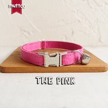 Collar Rosa ajustable para mascotas, 2 tamaños, 10 unids/lote, MUTTCO, conveniente para caminar, UCC076 2024 - compra barato