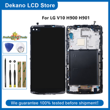 ЖК-дисплей 5,7 дюйма для LG V10 H960 H968 H900 VS990, с рамкой, инструменты для замены экрана 2024 - купить недорого